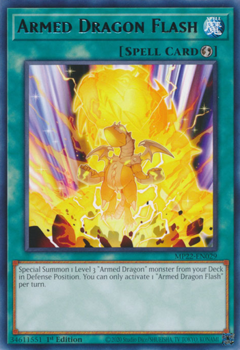 Armed Dragon Flash Mp Mp En Dragon Shield Yu Gi Oh Card