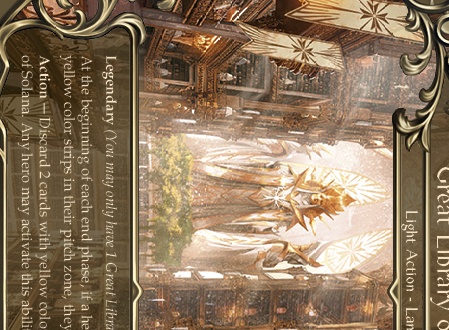 FAB プレイマット（Great Library of Solana） Great Library of Solana World's Playmat – Fluke & Box
