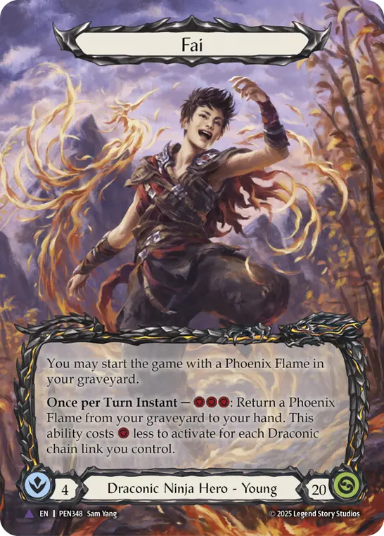 Fai (PEN) #PEN348 | Dragon Shield Flesh and Blood Card Manager
