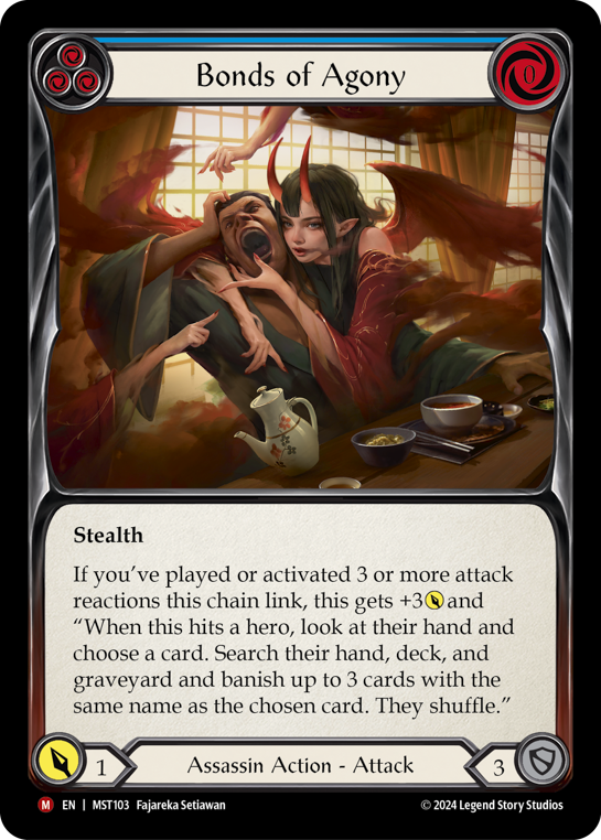 Bonds of Agony (MST) #MST103 | Dragon Shield Flesh and Blood