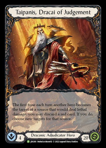 FAB Taipanis, Dracai of Judgement CF英語版 Taipanis, Dracai of Judgement (JDG) #JDG001 | Dragon Shield Flesh