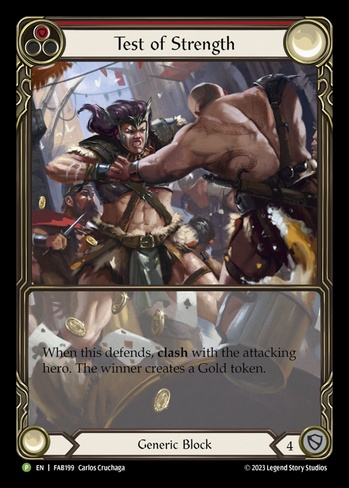Test of Strength (FAB) #FAB199 | Dragon Shield Flesh and Blood