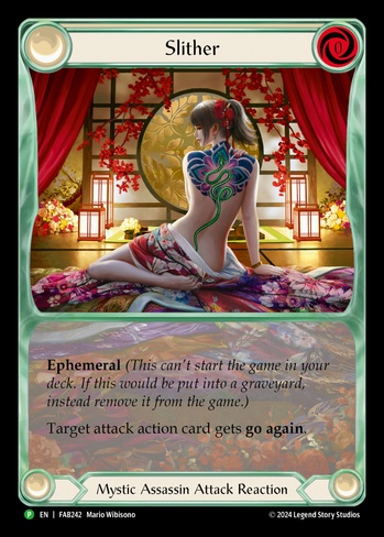 Slither (FAB) #FAB242 | Dragon Shield Flesh and Blood Card