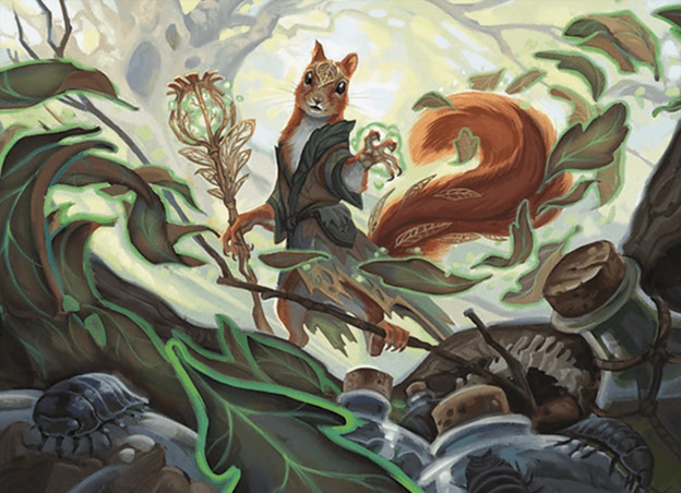 mtg forage cards Magic The Gathering - Bloomburrow - Thornvault Forager main image 0