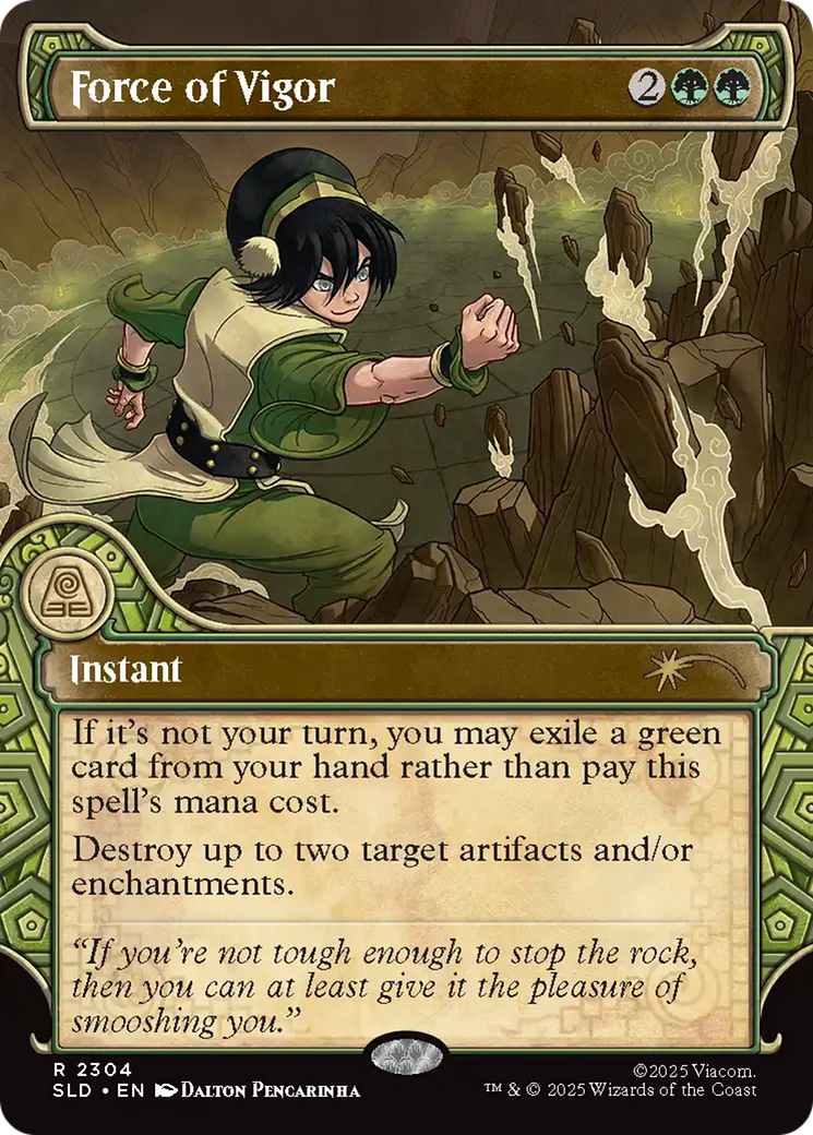 Force of Vigor (SLD) #2304 | Dragon Shield MTG Card Manager