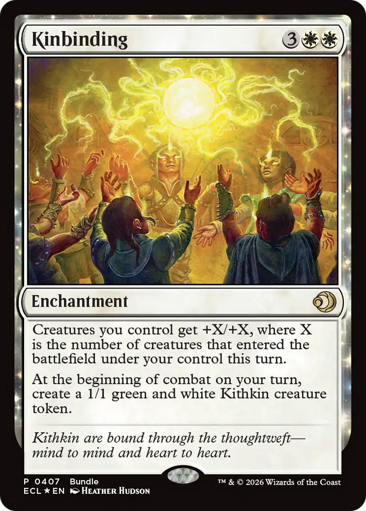 Kinbinding (ECL) #407 | Dragon Shield MTG Card Manager