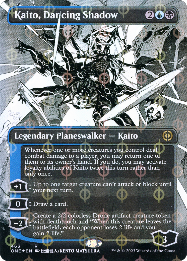 Kaito, Dancing Shadow (ONE) #463 | Dragon Shield MTG Card Manager