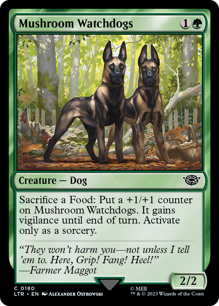 Mushroom Watchdogs (LTR) #180 | Dragon Shield MTG Card Manager