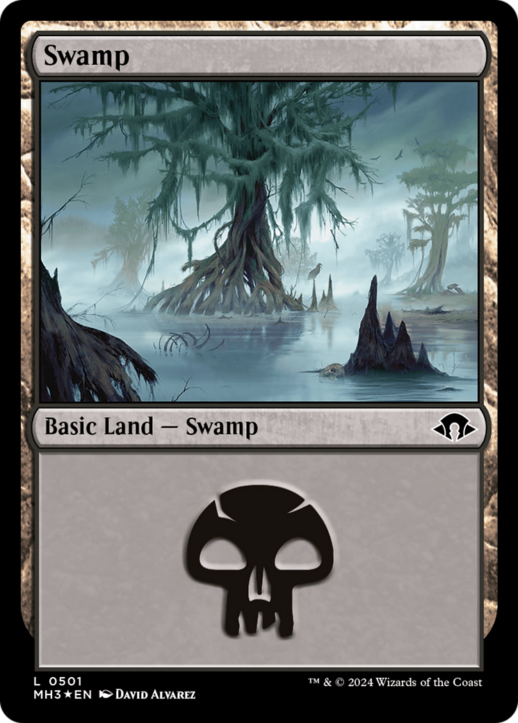 Swamp (MH3) #501 | Dragon Shield MTG Card Manager