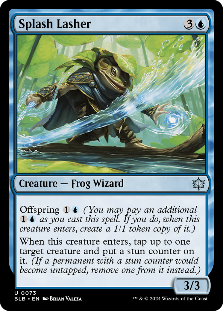 Splash Lasher (BLB) #73 | Dragon Shield MTG Card Manager