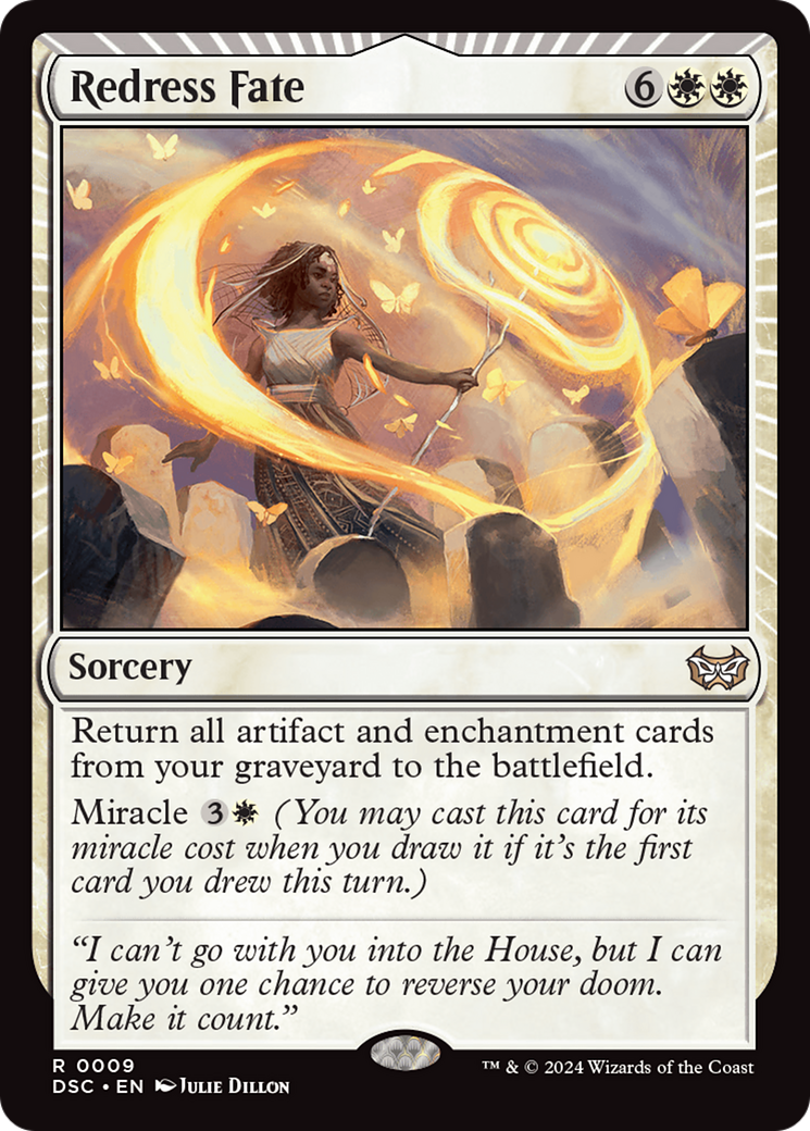 Redress Fate (DSC) #9 | Dragon Shield MTG Card Manager