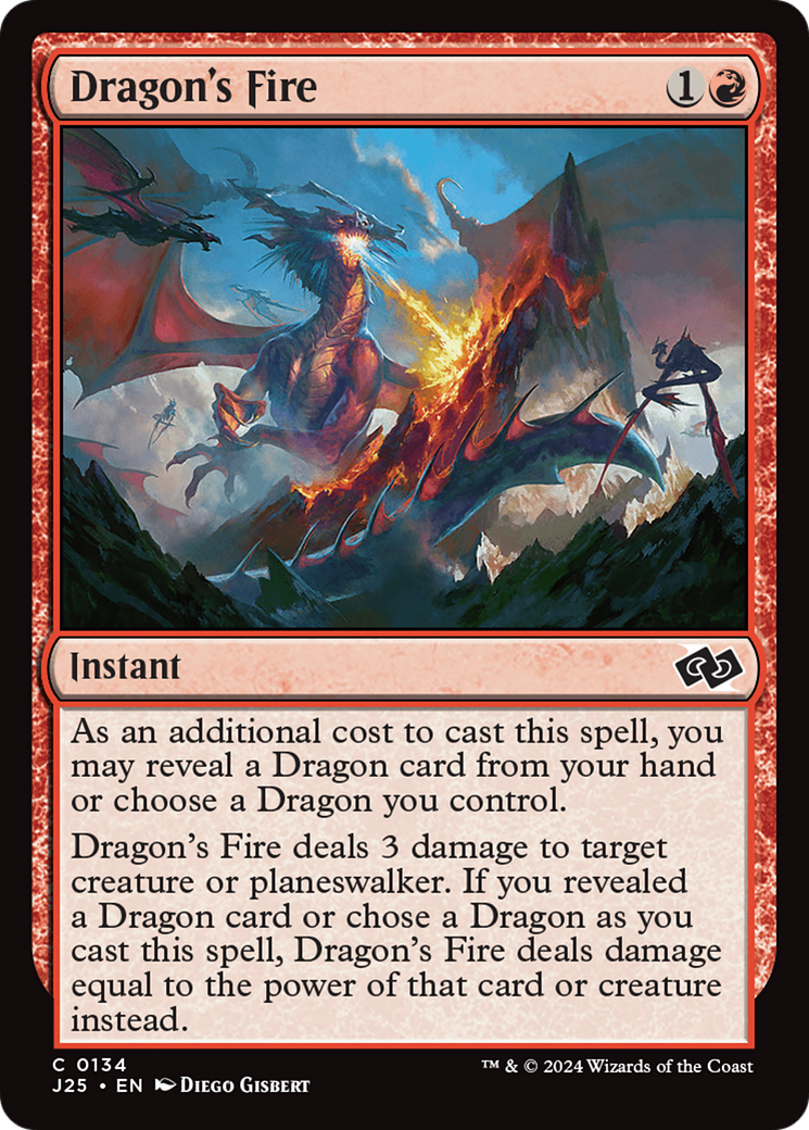 Dragon's Fire (J25) #134 | Dragon Shield MTG Card Manager