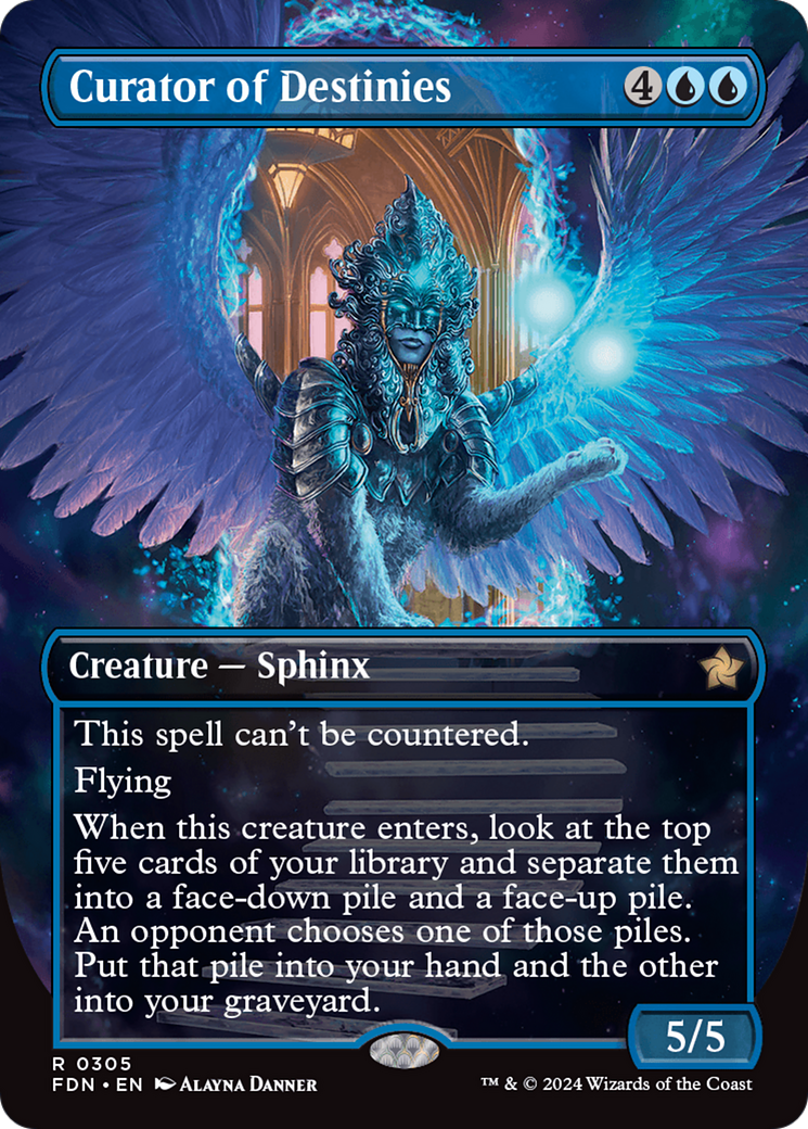 Curator of Destinies (FDN) #305 | Dragon Shield MTG Card Manager