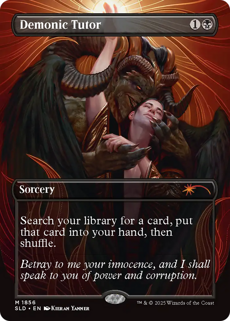 Demonic Tutor (SLD) #1856 | Dragon Shield MTG Card Manager