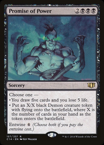 Promise of Power (C14) #157 | Dragon Shield MTG Card Manager
