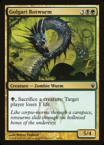 Golgari Rotwurm (DDJ) #63 | Dragon Shield MTG Card Manager