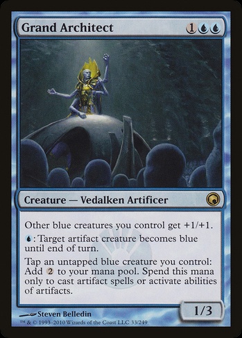 Grand Architect (SOM) #33 | Dragon Shield MTG Card Manager Grand Architect (SOM) #33 | Dragon Shield MTG Card Manager