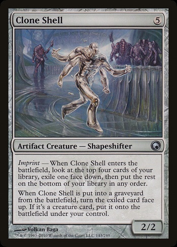 Clone Shell (SOM) #143 | Dragon Shield MTG Card Manager