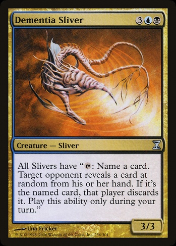 mtg sliver card draw Searching for efficient to refine a Overlord deck : r/EDH This explains why the goblins remain unaffected Fragmentado durmiente MTG - Planar