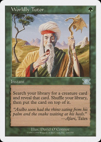 tutor mtg cards MtG 2021 Core Set Mythic Rare Grim Tutor #103