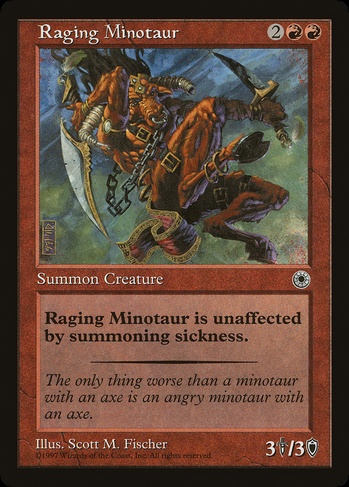 minotaur mtg cards Token (2/3) by Liz Danforth All cards will be carefully packed for safe transit Minotaur Sureshot | Amonkhet |