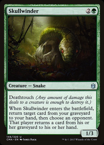 Skullwinder (CMA) #146 | Dragon Shield MTG Card Manager Skullwinder (CMA) #146 | Dragon Shield MTG Card Manager