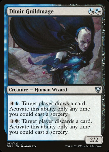 Dimir Guildmage (GK1_DIMIR) #13 | Dragon Shield MTG Card Manager Dimir Guildmage (GK1_DIMIR) #13 | Dragon Shield MTG Card Manager