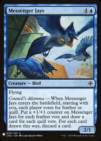 Messenger Jays (MB1) #427 | Dragon Shield MTG Card Manager