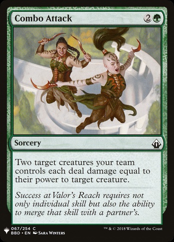 Combo Attack (MB1) #1165 | Dragon Shield MTG Card Manager