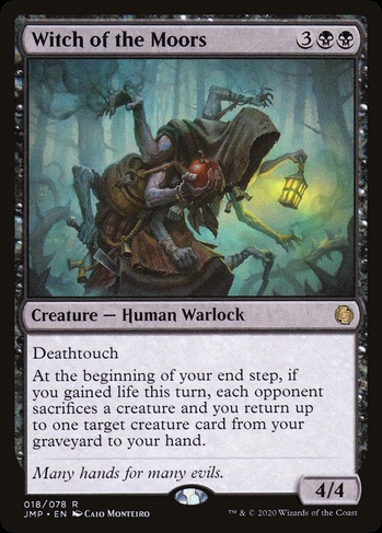 witch mtg cards Yulna, the of Wolf Mire You may discard a card Witch of the Moors (JMP)