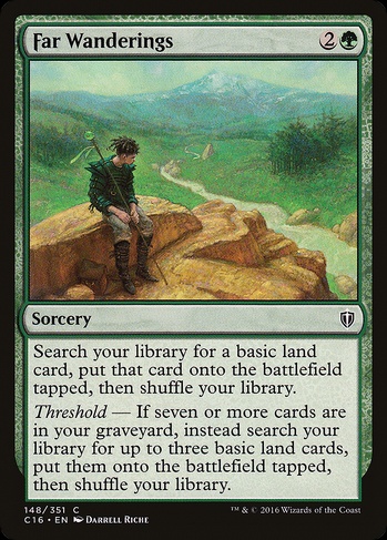 Far Wanderings (C16) #148 | Dragon Shield MTG Card Manager