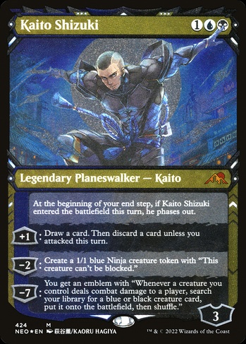 Kaito Shizuki (NEO) #424 | Dragon Shield MTG Card Manager