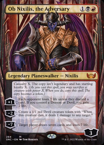 Ob Nixilis, the Adversary (SNC) #284 | Dragon Shield MTG Card Manager