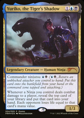 Yuriko, the Tiger's Shadow (PL22) #4 | Dragon Shield MTG Card Manager