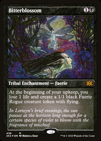 Bitterblossom (2X2) #436 | Dragon Shield MTG Card Manager