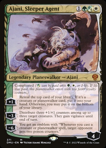 mtg all ajani cards Ajani, Sleeper Agent main image 0