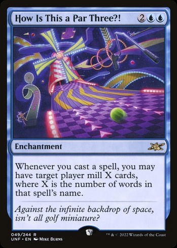 How Is This a Par Three?! (UNF) #49 | Dragon Shield MTG Card Manager How Is This a Par Three?! (UNF) #49 | Dragon Shield MTG Card Manager