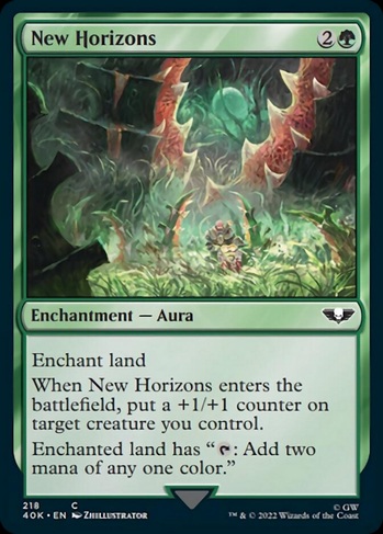 mtg enchant land cards Unbridled Growth [Aether Revolt] New Horizons (40K) #218 |