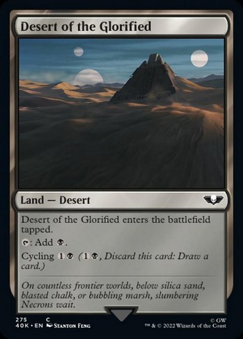cards to utilize desert lands mtg Amazon.com: Magic: The Gathering Outlaws of Thunder Junction Commander Deck main image 1