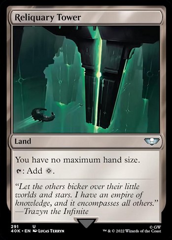 Reliquary Tower (40K) #291 | Dragon Shield MTG Card Manager