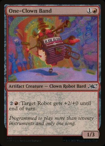 clown cards mtg Magic The Gathering - Unfinity