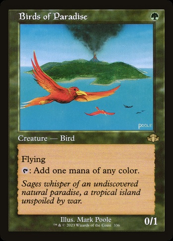 Birds of Paradise (DMR) #336 | Dragon Shield MTG Card Manager