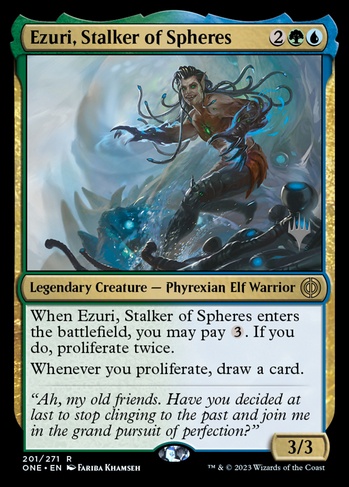 proliferate mtg cards Atraxa, Grand Unifier PHYREXIAN INFECT PROLIFERATE Magic Mtg Custom Co –  CommanderComplete main image 1