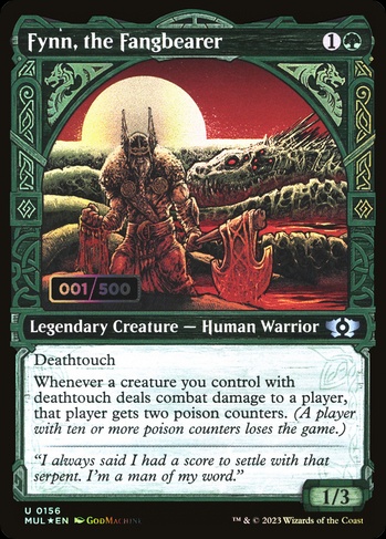 Fynn, the Fangbearer (MUL) #156z | Dragon Shield MTG Card Manager Fynn, the Fangbearer (MUL) #156z | Dragon Shield MTG Card Manager