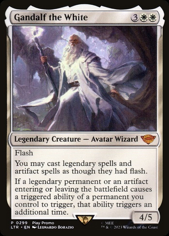 Gandalf the White (LTR) #299 | Dragon Shield MTG Card Manager
