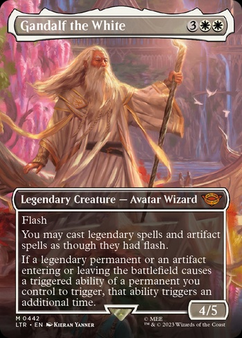 Gandalf the White (LTR) #442 | Dragon Shield MTG Card Manager