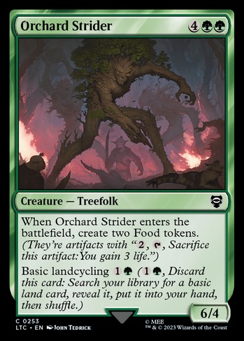 Orchard Strider (LTC) #253 | Dragon Shield MTG Card Manager