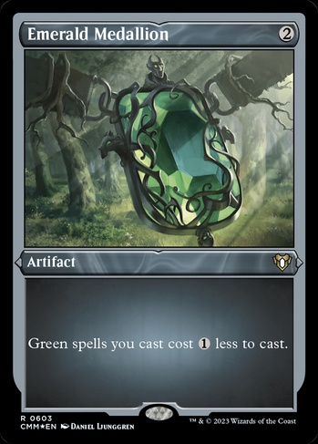 Emerald Medallion (CMM) #603 | Dragon Shield MTG Card Manager