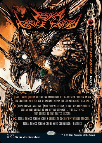 Jeska, Thrice Reborn (SLD) #1201 | Dragon Shield MTG Card Manager