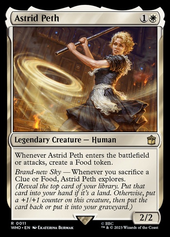 Astrid Peth (WHO) #11 | Dragon Shield MTG Card Manager